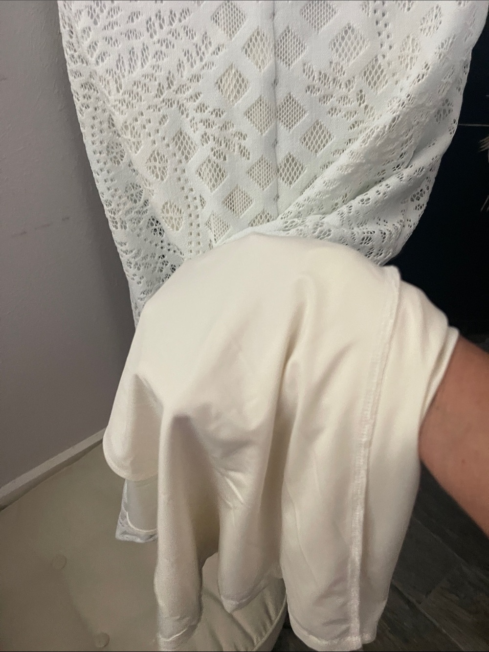 Lilly Pulitzer White Lace Halter Maxi Dress - Picture 5 of 6